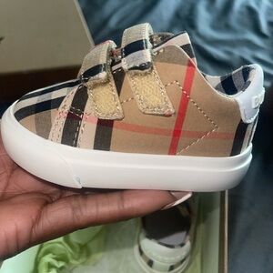 Baby Burberry shoes size 17